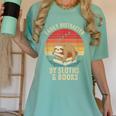 Easily Distracted By Sloths And Books Women's Comfort Colors T-Shirt Violet Easily Distracted By Sloths And Books Women's Comfort Colors T-Shirt Violet