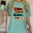 Eat Sleep Read Repeat Reading Books Reader Bookworm Women's Comfort Colors T-Shirt Violet Eat Sleep Read Repeat Reading Books Reader Bookworm Women's Comfort Colors T-Shirt Violet