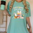 Every Bunny Loves To Read Book Lover Easter Day Apparel Women's Comfort Colors T-Shirt Violet Every Bunny Loves To Read Book Lover Easter Day Apparel Women's Comfort Colors T-Shirt Violet