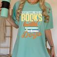 Everything I Need Is Books & Dogs Reader Book Read Reading Women's Comfort Colors T-Shirt Violet Everything I Need Is Books & Dogs Reader Book Read Reading Women's Comfort Colors T-Shirt Violet