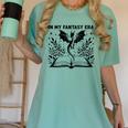 In My Fantasy Era Book Lover Tee Premium Tri-Blend Women's Comfort Colors T-Shirt Violet