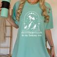 In My Fantasy Era ShirtSmutty Book Dragon In My Fantasy Era Women's Comfort Colors T-Shirt Violet