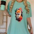 Fox For Fox Lovers Men Women Kids Introverts Women's Comfort Colors T-Shirt Violet