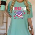 Freadom Anti Ban Books Freedom To Read Book Reading Women's Comfort Colors T-Shirt Violet