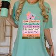 With Freedom Flowers Books And The Moon Women's Comfort Colors T-Shirt Violet