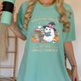 The Only Ghost I Need Is The Holy Ghost Books Reading Lovers Women's Comfort Colors T-Shirt Violet