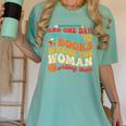 The Girl With The Books Became The Woman Writing Them Women's Comfort Colors T-Shirt Violet