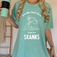 Girls Who Don't Read Book Are Skanks Design Women's Comfort Colors T-Shirt Violet