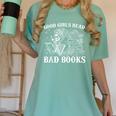 Good Girls Read Bad Books Reader Dark Romance Women's Comfort Colors T-Shirt Violet
