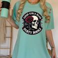 Good Girls Read Dirty Books Smut Reader Dark Romance Skull Women's Comfort Colors T-Shirt Violet Good Girls Read Dirty Books Smut Reader Dark Romance Skull Women's Comfort Colors T-Shirt Violet