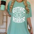Gothic Classic Horror Thriller Book Movie Film Halloween Women's Comfort Colors T-Shirt Violet