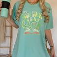 Groovy It's Good Luck To Read St Patrick's Day Book Lucky Women's Comfort Colors T-Shirt Violet Groovy It's Good Luck To Read St Patrick's Day Book Lucky Women's Comfort Colors T-Shirt Violet