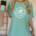 What Happens At Book Club Stays At Book Club Women's Comfort Colors T-Shirt Violet What Happens At Book Club Stays At Book Club Women's Comfort Colors T-Shirt Violet