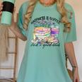 Happiness Is Coffee And a Good Book Women Love Reading Book Women's Comfort Colors T-Shirt Violet Happiness Is Coffee And a Good Book Women Love Reading Book Women's Comfort Colors T-Shirt Violet