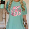Hot Girls Read Cute Book Lover Reading Club Women's Comfort Colors T-Shirt Violet Hot Girls Read Cute Book Lover Reading Club Women's Comfort Colors T-Shirt Violet