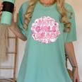 Hot Girls Read Pink Aesthetic Book Lover Reading Women's Comfort Colors T-Shirt Violet