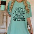 I'm With The Banned Banned Book Club Women's Comfort Colors T-Shirt Violet