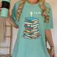 I'm Ok Books Reading Books Lover National Book Day Women's Comfort Colors T-Shirt Violet I'm Ok Books Reading Books Lover National Book Day Women's Comfort Colors T-Shirt Violet