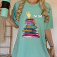 I'm OK Reading Books Library Bookworm Bookish Book Lover Women's Comfort Colors T-Shirt Violet I'm OK Reading Books Library Bookworm Bookish Book Lover Women's Comfort Colors T-Shirt Violet