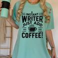Instant Writer Just Add Coffee Author Book Writing Books Women's Comfort Colors T-Shirt Violet Instant Writer Just Add Coffee Author Book Writing Books Women's Comfort Colors T-Shirt Violet