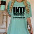 INTJ Architect Personality Introvert Sarcastic Women's Comfort Colors T-Shirt Violet INTJ Architect Personality Introvert Sarcastic Women's Comfort Colors T-Shirt Violet