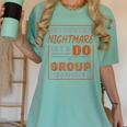 Introvert Nightmare Let's Do A Group Activity Introverted Women's Comfort Colors T-Shirt Violet Introvert Nightmare Let's Do A Group Activity Introverted Women's Comfort Colors T-Shirt Violet