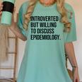 Introverted Epidemiologist Epidemiology Introvert Women's Comfort Colors T-Shirt Violet Introverted Epidemiologist Epidemiology Introvert Women's Comfort Colors T-Shirt Violet