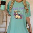 Introverted Romance Unapologetically Anti-Social Book Club Women's Comfort Colors T-Shirt Violet