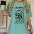 Introverted BUT Willing To Discuss Books Book Lover Women's Comfort Colors T-Shirt Violet Introverted BUT Willing To Discuss Books Book Lover Women's Comfort Colors T-Shirt Violet