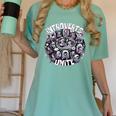 Introverts Unite Quirky Solitude Women's Comfort Colors T-Shirt Violet Introverts Unite Quirky Solitude Women's Comfort Colors T-Shirt Violet