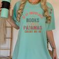 If It Involves Books And Pajamas Book Lover Bookworm Women's Comfort Colors T-Shirt Violet If It Involves Books And Pajamas Book Lover Bookworm Women's Comfort Colors T-Shirt Violet