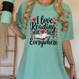 Its A Good Day To Read Book Across America Kids Women's Comfort Colors T-Shirt Violet