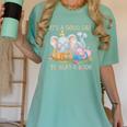 Its A Good Day To Read A Book Cute Pig & Elephant Adventure Women's Comfort Colors T-Shirt Violet