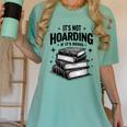 It's Not Hoarding If It's Books Book Lover Readers Women's Comfort Colors T-Shirt Violet It's Not Hoarding If It's Books Book Lover Readers Women's Comfort Colors T-Shirt Violet