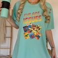 I'Ve Got Issues Comic Book Collecting Women's Comfort Colors T-Shirt Violet