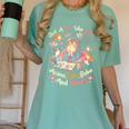 Just Girl Who Loves Anime Cats Boba And Books Bubble Tea Women's Comfort Colors T-Shirt Violet