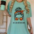 Just a Girl Who Loves Books Pajamas Shirt Reading Book Lover Women's Comfort Colors T-Shirt Violet Just a Girl Who Loves Books Pajamas Shirt Reading Book Lover Women's Comfort Colors T-Shirt Violet