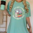 I Just Want To Read Books And Pet Cats Cat And Book Women's Comfort Colors T-Shirt Violet I Just Want To Read Books And Pet Cats Cat And Book Women's Comfort Colors T-Shirt Violet