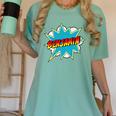 Kids Boys Benjamin Name Personalized Superhero Comic Book Women's Comfort Colors T-Shirt Violet Kids Boys Benjamin Name Personalized Superhero Comic Book Women's Comfort Colors T-Shirt Violet