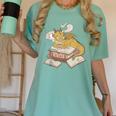 Be Kind Stay Weird Read Books Cute Dragon Women's Comfort Colors T-Shirt Violet