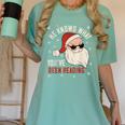 He Knows What You'Ve Been Reading Book Lover Women Santa Women's Comfort Colors T-Shirt Violet He Knows What You'Ve Been Reading Book Lover Women Santa Women's Comfort Colors T-Shirt Violet