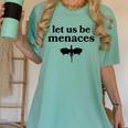 Let Us Be Menaces Dragon Book Lover Women's Comfort Colors T-Shirt Violet