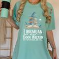 Librarian Because Book Wizard Isn't An Official Job Title Women's Comfort Colors T-Shirt Violet Librarian Because Book Wizard Isn't An Official Job Title Women's Comfort Colors T-Shirt Violet