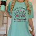 Librarian Cute Bookish It's A Good Day To Read A Book Lover Women's Comfort Colors T-Shirt Violet