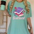 Literary Reading Book Introvert Booktrovert Reading Women's Comfort Colors T-Shirt Violet