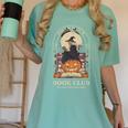 Literary Salem Witch Book Club All Witches Welcome Women's Comfort Colors T-Shirt Violet