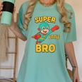 Little Cute Superhero Brother Comic Book Baby Bro Women's Comfort Colors T-Shirt Violet