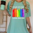 Live Life Like A Book Florida Would Ban LGBT Month Women's Comfort Colors T-Shirt Violet Live Life Like A Book Florida Would Ban LGBT Month Women's Comfort Colors T-Shirt Violet