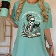 I Look Better Bent Over A Book Women's Comfort Colors T-Shirt Violet I Look Better Bent Over A Book Women's Comfort Colors T-Shirt Violet