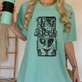 Lost In a Book Women's Comfort Colors T-Shirt Violet